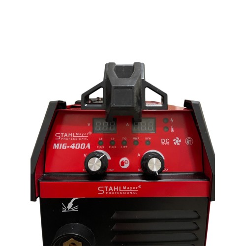 Комбиниран телоподаващ апарат и инверторен електрожен STAHLMAYER RED Series – 400A 