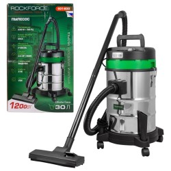Прахосмукачка за сухо и мокро почистване 30л  ROCKFORCE , 1200w
