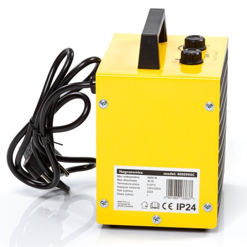 Електрически калорифер 3kw 210м3/час Mar-Pol