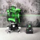 Професионален 3D ЛАЗЕРЕН НИВЕЛИР с 12 линии (три точков) самонивилиращ се, със зелен лазер made in Germany ®