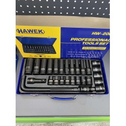 Hawek professional tools немско гедоре с ковани вложки 27ч 1/2 10-24мм