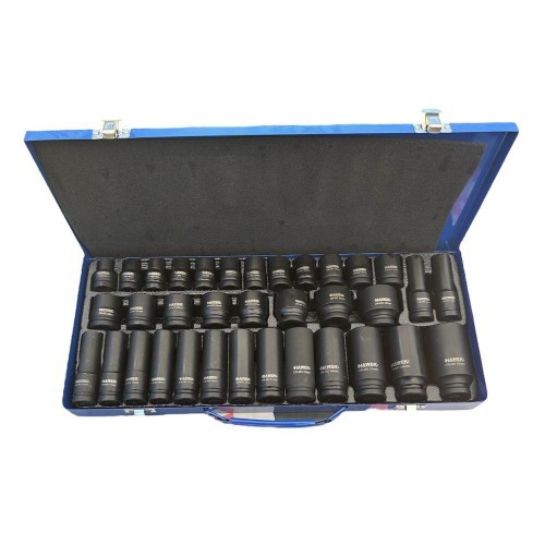 Hawek professional tools немски ковани ударни вложки 1/2 35ч 8-32мм