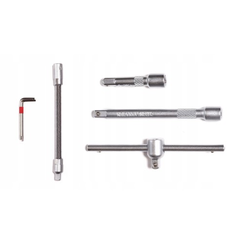 Куфар с инструменти Гедоре 1/4" шестостен 46ч., WMC