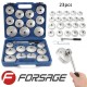 Ключове за маслен филтър Forsage , универсални 1/2", 23 части к-т