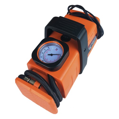 Професионален Немски Компресор за гуми "ПЪТНА ПОМОЩ" 7 Bar 12V и 220V
